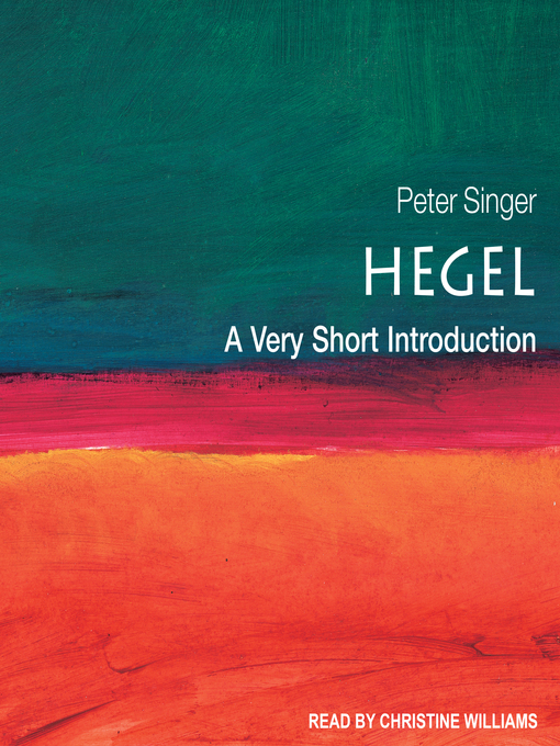 Title details for Hegel by Peter Singer - Available